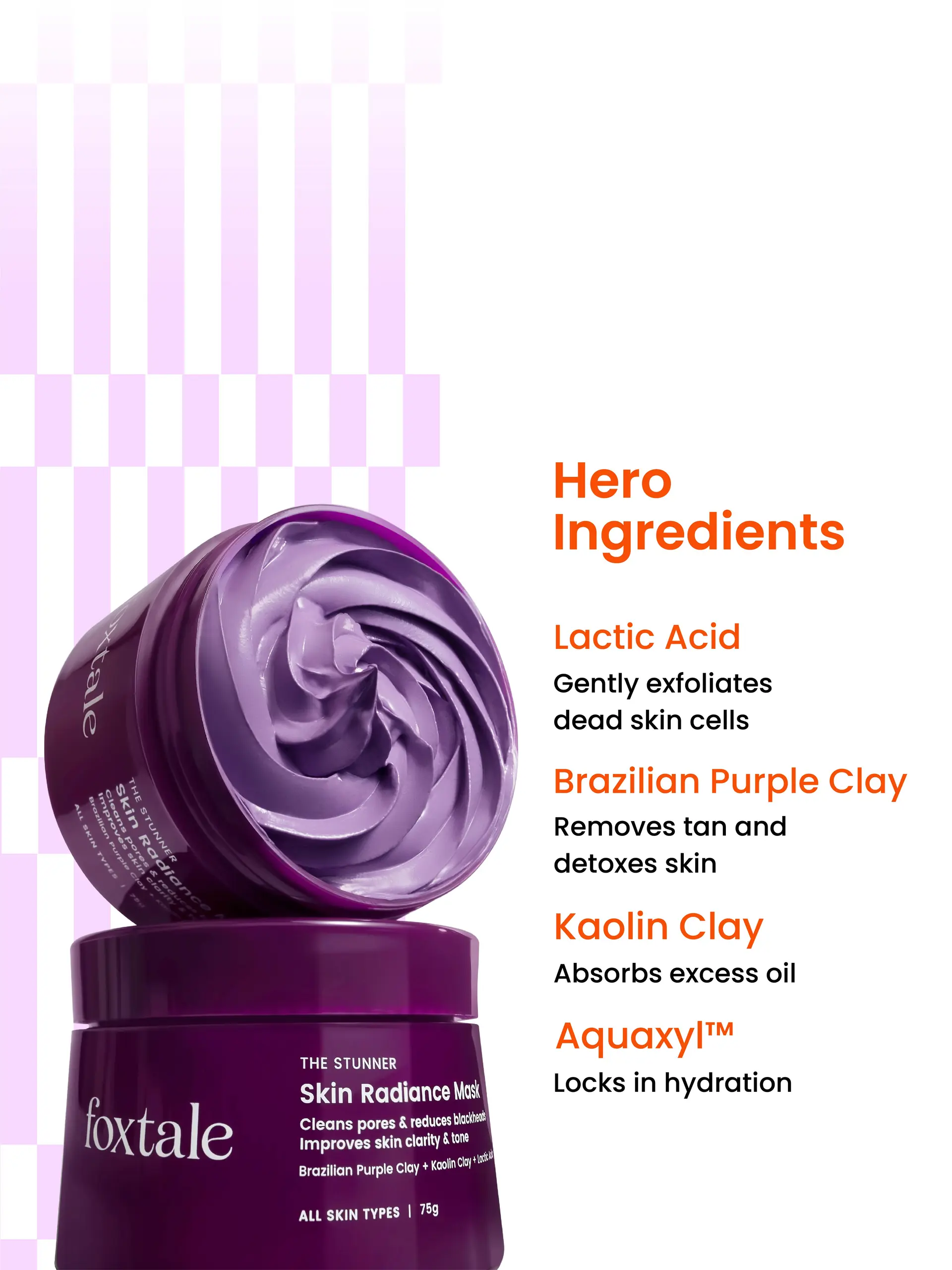 De-Tan Glow Face Mask for Instant Tan Removal Skin Hydration